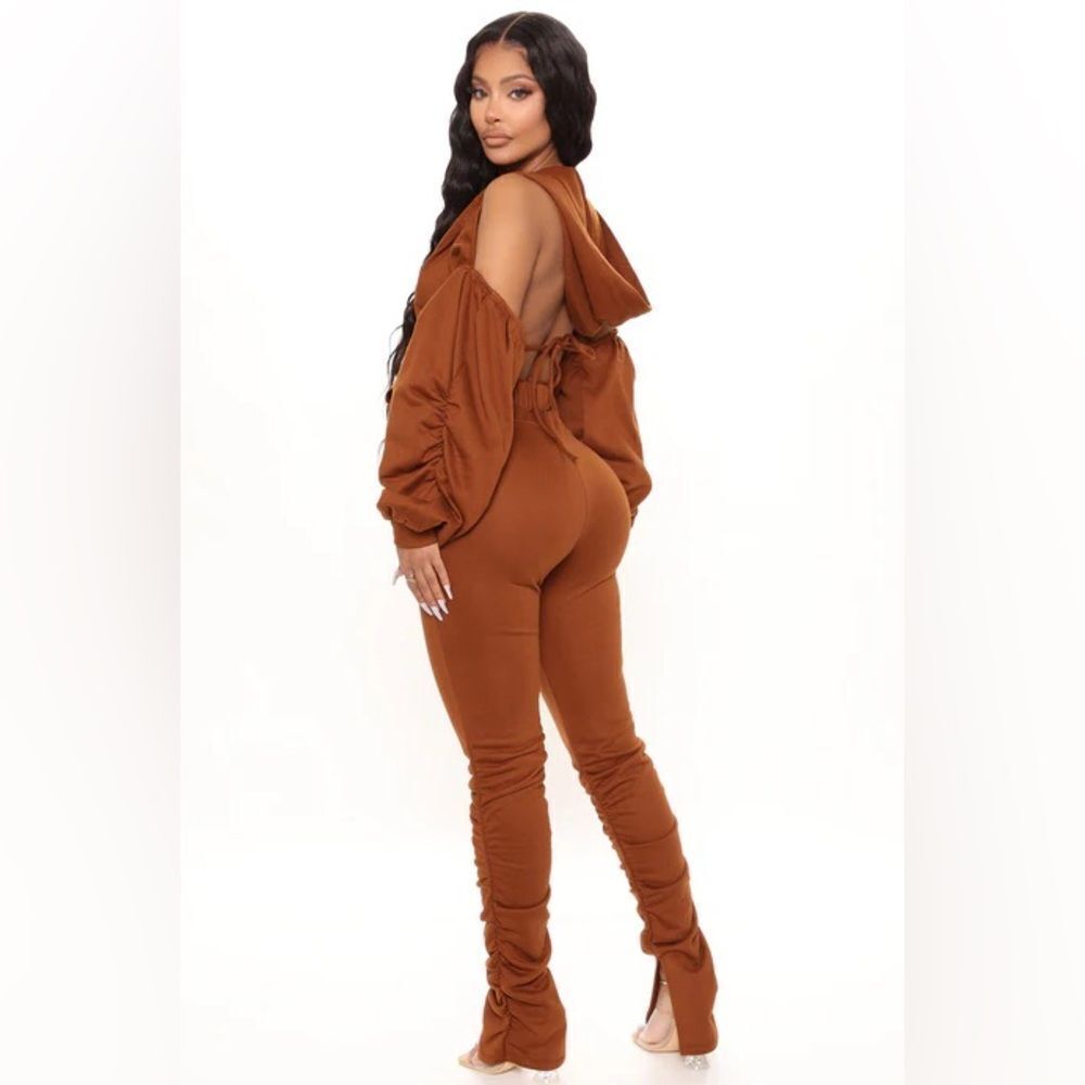 Good For You Ruched Pant Set - Picture 3 of 4